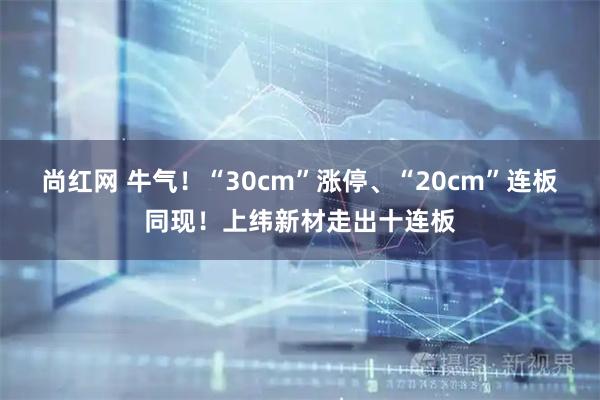 尚红网 牛气！“30cm”涨停、“20cm”连板同现！上纬新材走出十连板